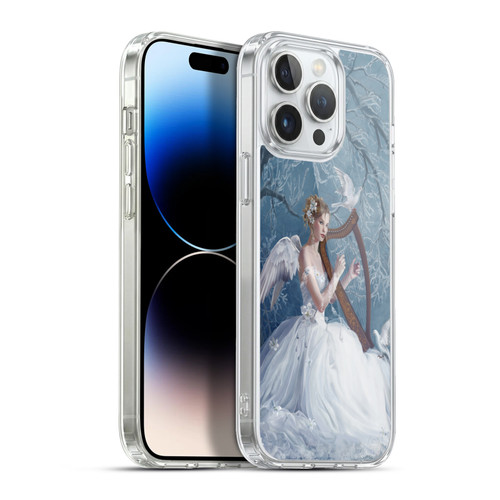 Nene Thomas Deep Forest Chorus Angel Harp And Dove Soft Gel Case for Apple iPhone 13 Pro Max & MagSafe