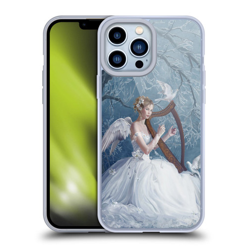 Nene Thomas Deep Forest Chorus Angel Harp And Dove Soft Gel Case for Apple iPhone 13 Pro Max