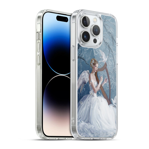 Nene Thomas Deep Forest Chorus Angel Harp And Dove Soft Gel Case for Apple iPhone 14 Pro Max & MagSafe