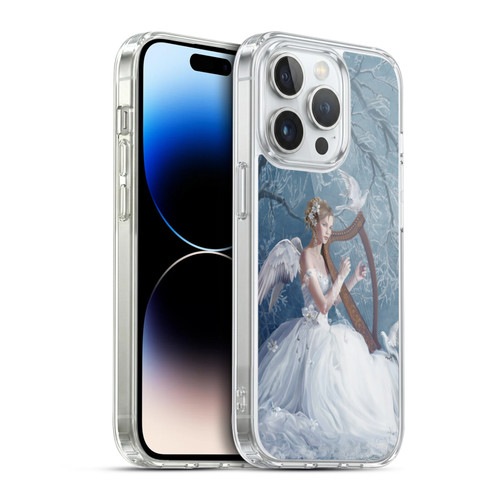 Nene Thomas Deep Forest Chorus Angel Harp And Dove Soft Gel Case for Apple iPhone 14 Pro & MagSafe
