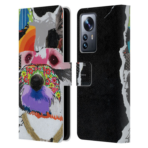 Michel Keck Dogs Westie Leather Book Wallet Case Cover For Xiaomi 12 Pro