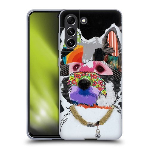Michel Keck Dogs Westie Soft Gel Case for Samsung Galaxy S21 FE 5G