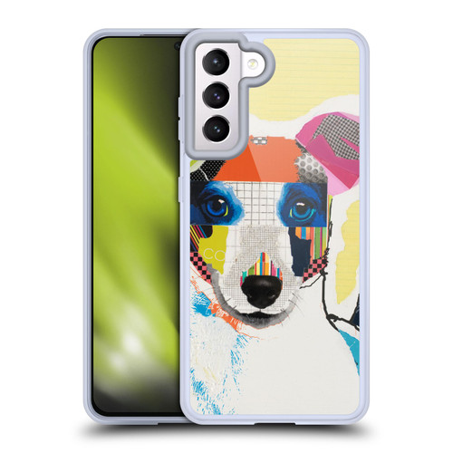 Michel Keck Dogs Whippet Soft Gel Case for Samsung Galaxy S21 5G