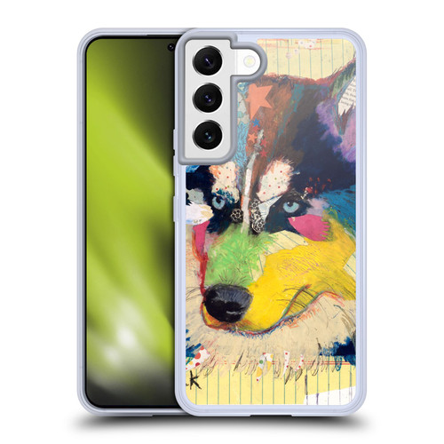 Michel Keck Dogs Husky Soft Gel Case for Samsung Galaxy S22 5G