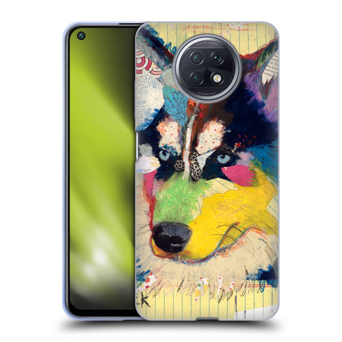 Michel Keck Dogs Husky Soft Gel Case for Xiaomi Redmi Note 9T 5G