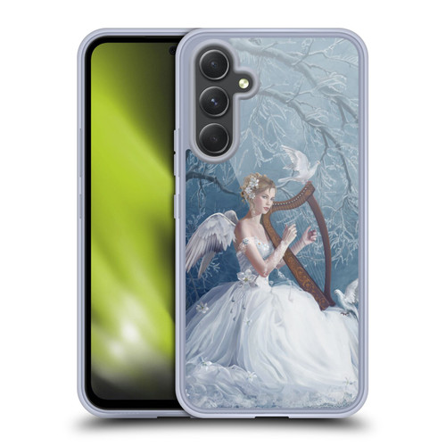 Nene Thomas Deep Forest Chorus Angel Harp And Dove Soft Gel Case for Samsung Galaxy A54 5G