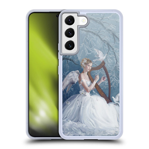 Nene Thomas Deep Forest Chorus Angel Harp And Dove Soft Gel Case for Samsung Galaxy S22 5G