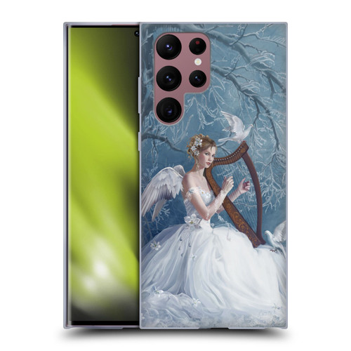 Nene Thomas Deep Forest Chorus Angel Harp And Dove Soft Gel Case for Samsung Galaxy S22 Ultra 5G