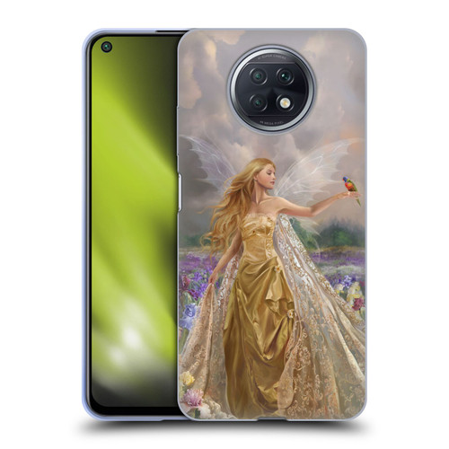 Nene Thomas Deep Forest Gold Angel Fairy With Bird Soft Gel Case for Xiaomi Redmi Note 9T 5G