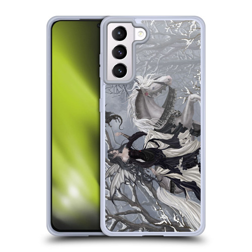 Nene Thomas Winter Has Begun Snow Fairy Horse With Dragon Soft Gel Case for Samsung Galaxy S21+ 5G