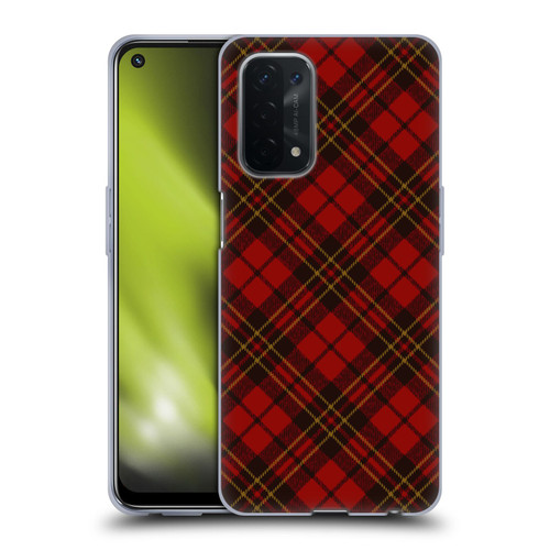 PLdesign Christmas Red Tartan Soft Gel Case for OPPO A54 5G