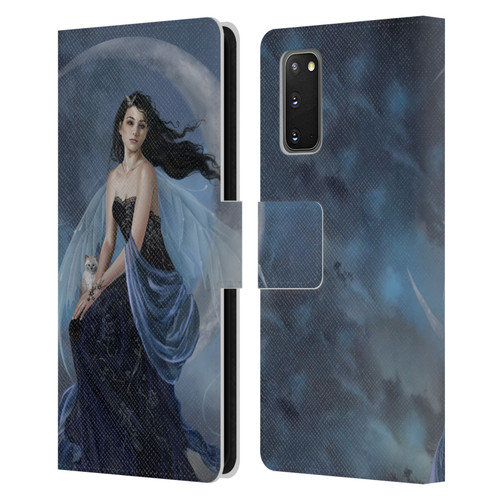 Nene Thomas Crescents Moon Indigo Fairy Leather Book Wallet Case Cover For Samsung Galaxy S20 / S20 5G