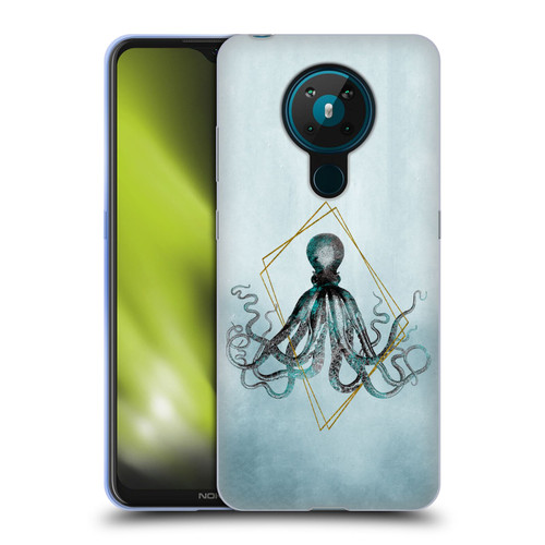 LebensArt Beings Octopus Soft Gel Case for Nokia 5.3