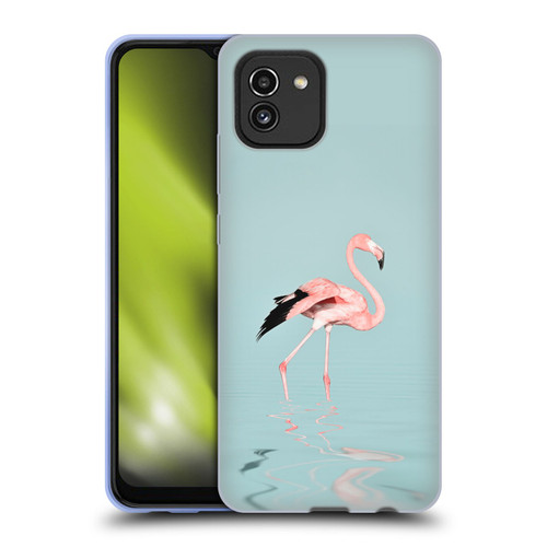 LebensArt Beings Flamingo Soft Gel Case for Samsung Galaxy A03 (2021)