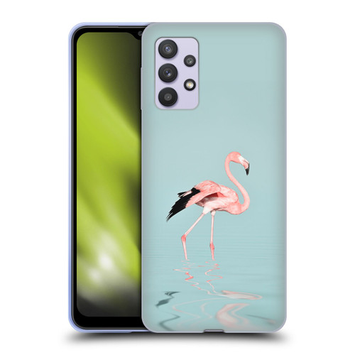 LebensArt Beings Flamingo Soft Gel Case for Samsung Galaxy A32 5G / M32 5G (2021)