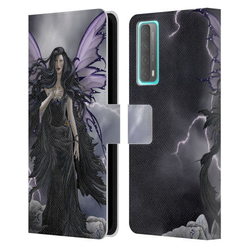 Nene Thomas Gothic Storm Fairy With Lightning Leather Book Wallet Case Cover For Huawei P Smart (2021)