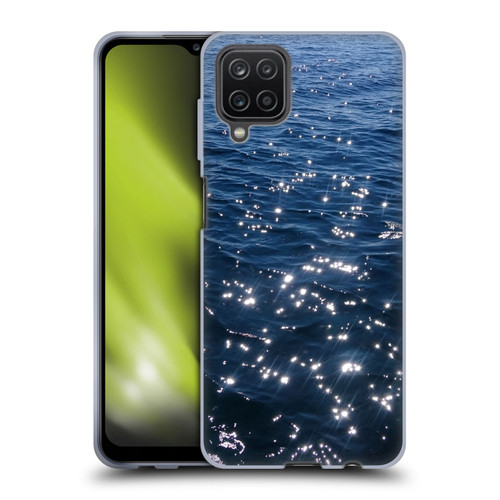 PLdesign Water Sparkly Sea Waves Soft Gel Case for Samsung Galaxy A12 (2020)