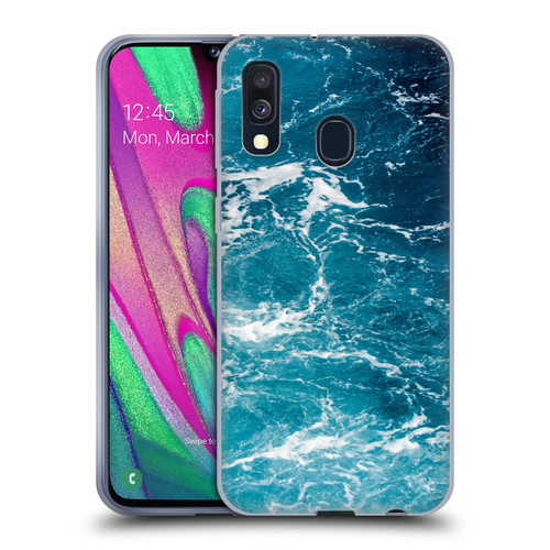 PLdesign Water Sea Soft Gel Case for Samsung Galaxy A40 (2019)