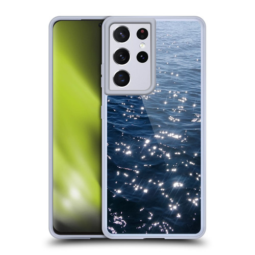 PLdesign Water Sparkly Sea Waves Soft Gel Case for Samsung Galaxy S21 Ultra 5G