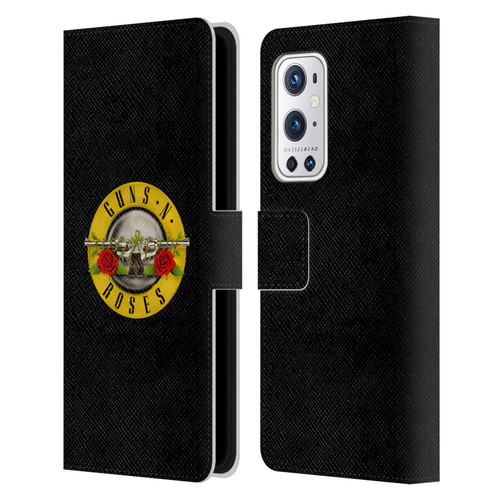 Guns N' Roses Key Art Bullet Logo Leather Book Wallet Case Cover For OnePlus 9 Pro