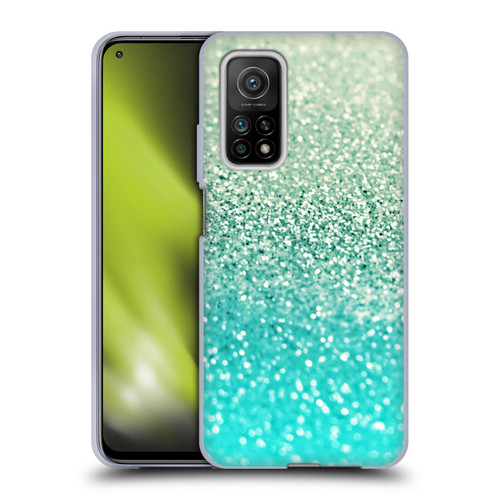 Monika Strigel Glitter Collection Mint Soft Gel Case for Xiaomi Mi 10T 5G