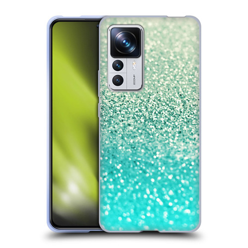 Monika Strigel Glitter Collection Mint Soft Gel Case for Xiaomi 12T Pro