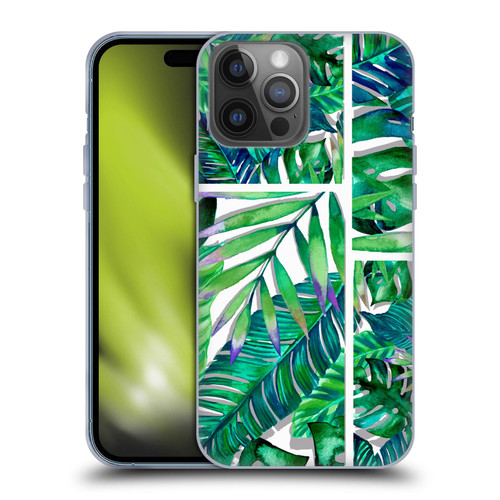 Mark Ashkenazi Banana Life Tropical Green Soft Gel Case for Apple iPhone 14 Pro Max