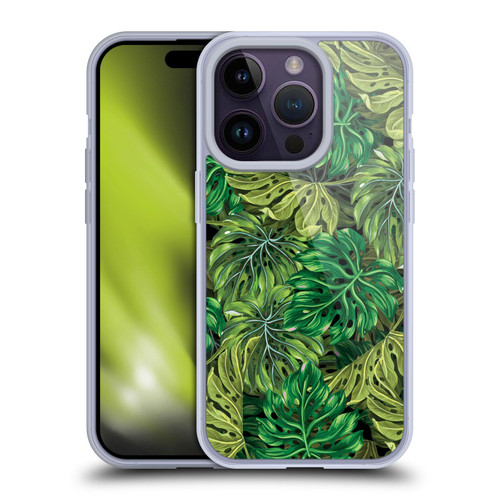 Mark Ashkenazi Banana Life Tropical Haven Soft Gel Case for Apple iPhone 14 Pro