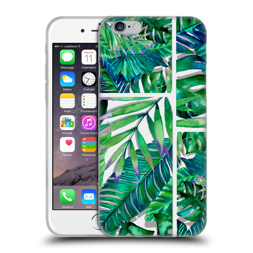 Mark Ashkenazi Banana Life Tropical Green Soft Gel Case for Apple iPhone 6 / iPhone 6s