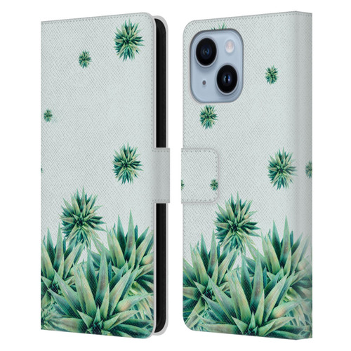 Mark Ashkenazi Banana Life Tropical Stars Leather Book Wallet Case Cover For Apple iPhone 14 Plus