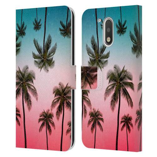 Mark Ashkenazi Banana Life Tropical Leather Book Wallet Case Cover For Motorola Moto G41
