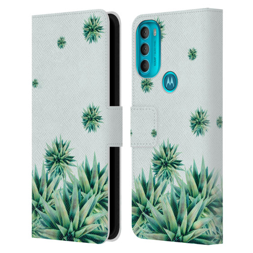 Mark Ashkenazi Banana Life Tropical Stars Leather Book Wallet Case Cover For Motorola Moto G71 5G