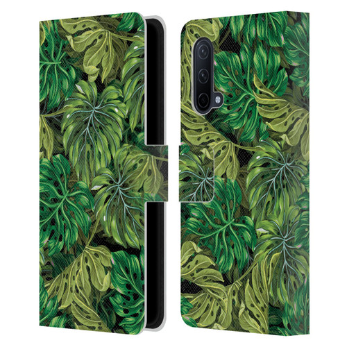 Mark Ashkenazi Banana Life Tropical Haven Leather Book Wallet Case Cover For OnePlus Nord CE 5G