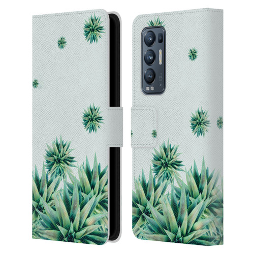 Mark Ashkenazi Banana Life Tropical Stars Leather Book Wallet Case Cover For OPPO Find X3 Neo / Reno5 Pro+ 5G