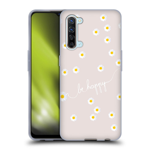 Monika Strigel Happy Daisy Nude Soft Gel Case for OPPO Find X2 Lite 5G