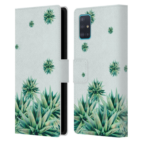 Mark Ashkenazi Banana Life Tropical Stars Leather Book Wallet Case Cover For Samsung Galaxy A51 (2019)