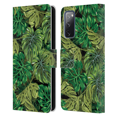 Mark Ashkenazi Banana Life Tropical Haven Leather Book Wallet Case Cover For Samsung Galaxy S20 FE / 5G