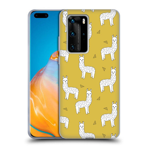 Andrea Lauren Design Animals Llama Soft Gel Case for Huawei P40 Pro / P40 Pro Plus 5G