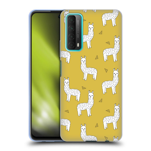 Andrea Lauren Design Animals Llama Soft Gel Case for Huawei P Smart (2021)