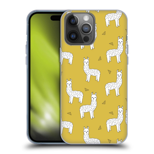 Andrea Lauren Design Animals Llama Soft Gel Case for Apple iPhone 14 Pro Max