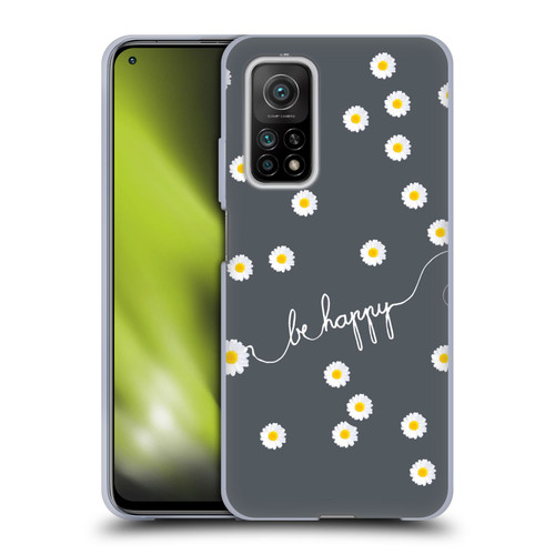Monika Strigel Happy Daisy Grey Soft Gel Case for Xiaomi Mi 10T 5G