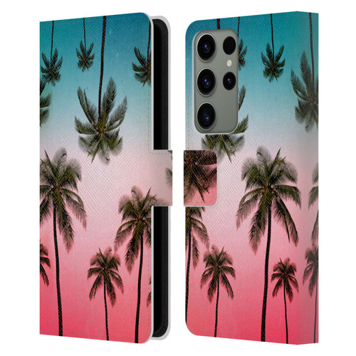 Mark Ashkenazi Banana Life Tropical Leather Book Wallet Case Cover For Samsung Galaxy S23 Ultra 5G