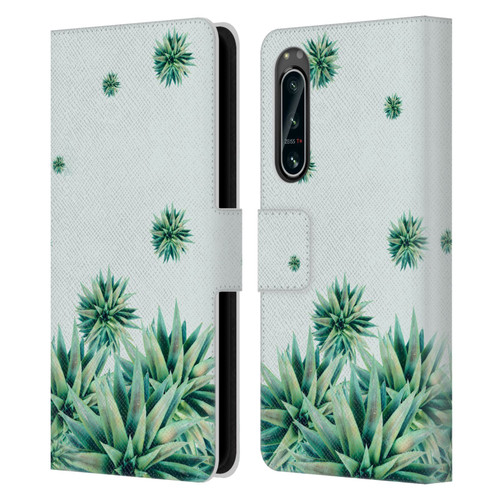 Mark Ashkenazi Banana Life Tropical Stars Leather Book Wallet Case Cover For Sony Xperia 5 IV