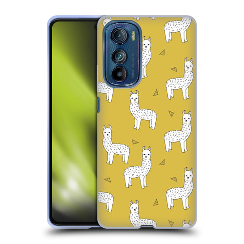 Andrea Lauren Design Animals Llama Soft Gel Case for Motorola Edge 30