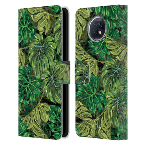 Mark Ashkenazi Banana Life Tropical Haven Leather Book Wallet Case Cover For Xiaomi Redmi Note 9T 5G