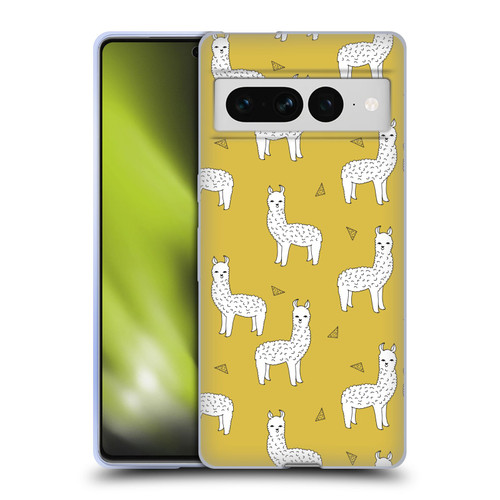 Andrea Lauren Design Animals Llama Soft Gel Case for Google Pixel 7 Pro