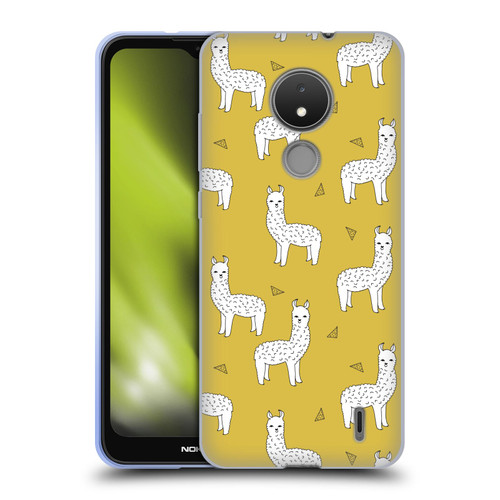 Andrea Lauren Design Animals Llama Soft Gel Case for Nokia C21