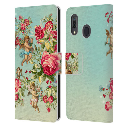 Mark Ashkenazi Florals Roses Leather Book Wallet Case Cover For Samsung Galaxy A33 5G (2022)