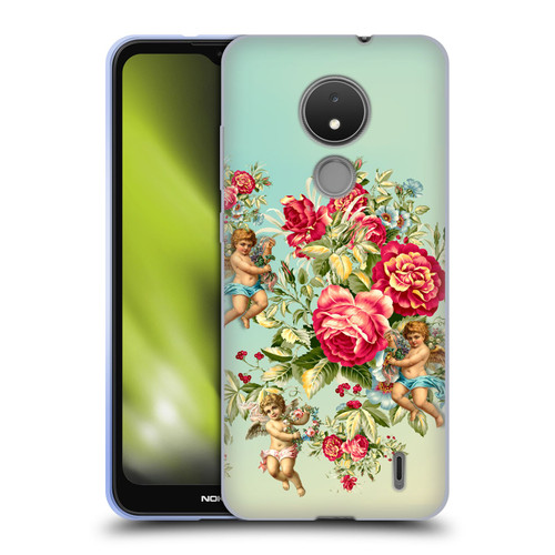 Mark Ashkenazi Florals Roses Soft Gel Case for Nokia C21