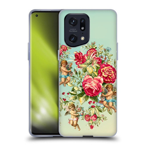 Mark Ashkenazi Florals Roses Soft Gel Case for OPPO Find X5 Pro